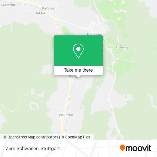Карта Zum Schwanen