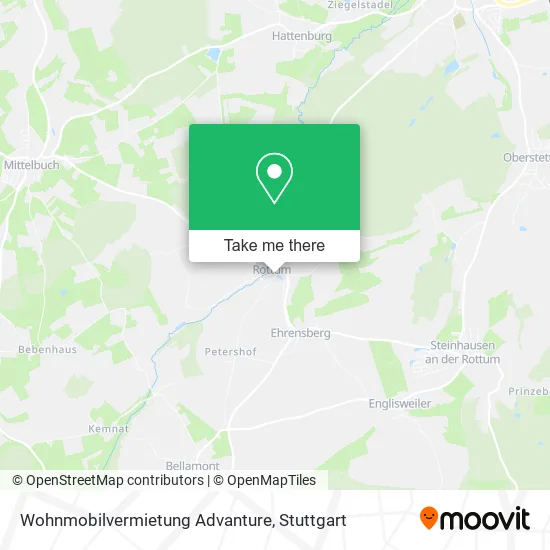 Карта Wohnmobilvermietung Advanture