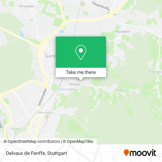 Карта Delvaux de Fenffe