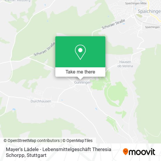 Mayer's Lädele - Lebensmittelgeschäft Theresia Schorpp map