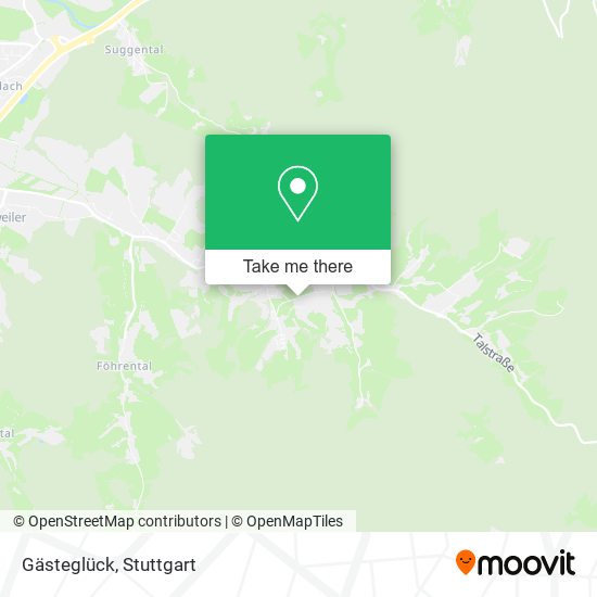 Gästeglück map