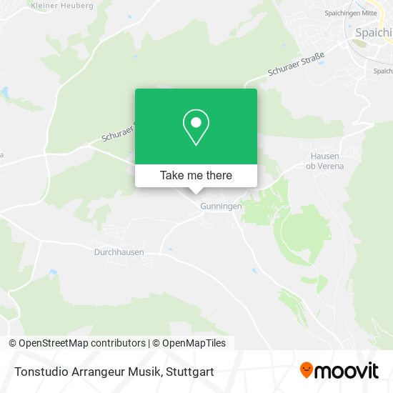 Tonstudio Arrangeur Musik map
