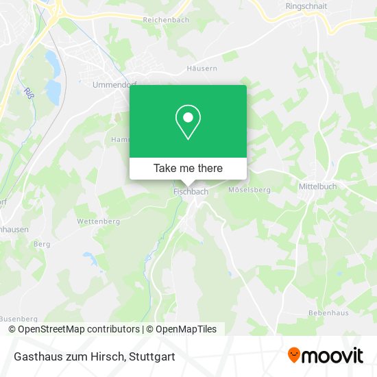 Карта Gasthaus zum Hirsch