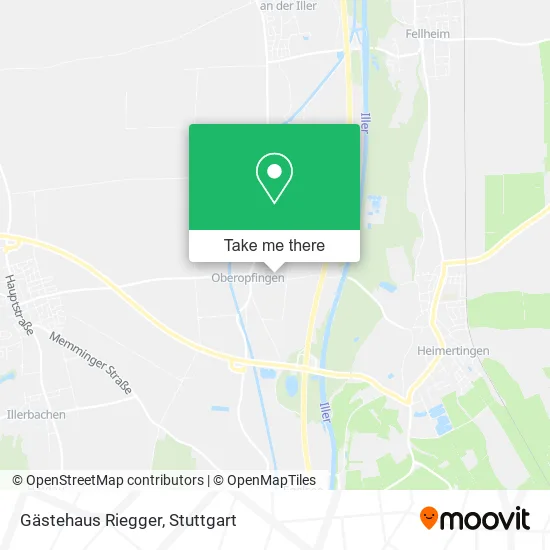 Карта Gästehaus Riegger