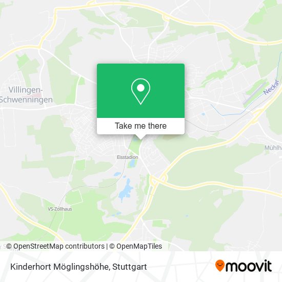 Карта Kinderhort Möglingshöhe
