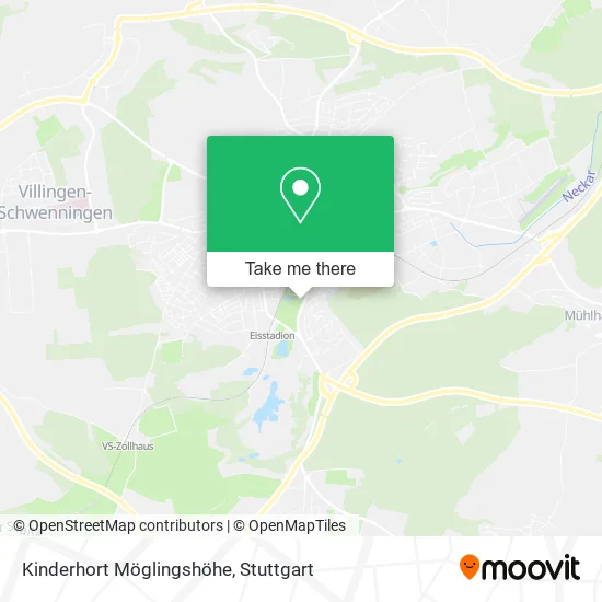 Карта Kinderhort Möglingshöhe
