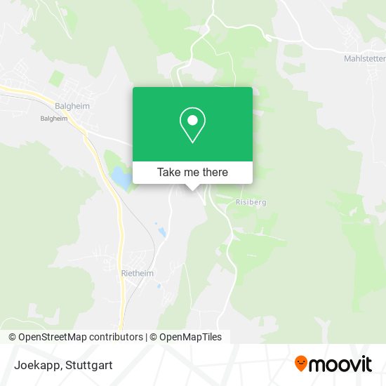 Joekapp map