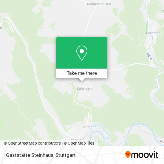 Карта Gaststätte Steinhaus