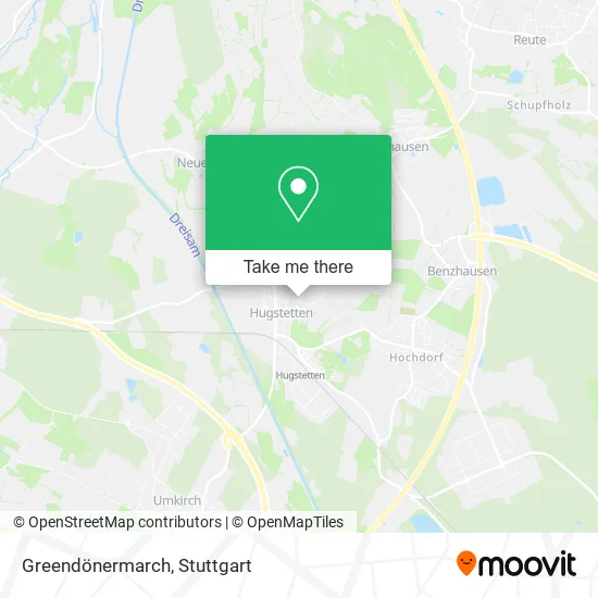 Карта Greendönermarch