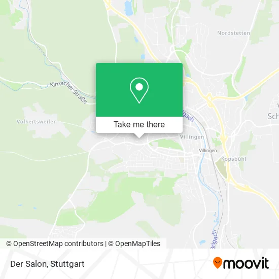 Карта Der Salon