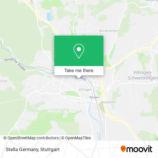 Карта Stella Germany