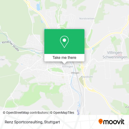 Renz Sportconsulting map