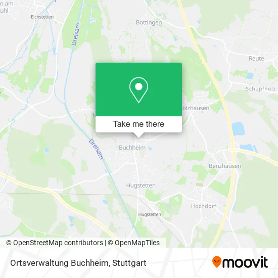Карта Ortsverwaltung Buchheim