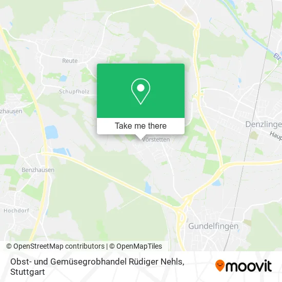 Карта Obst- und Gemüsegrobhandel Rüdiger Nehls
