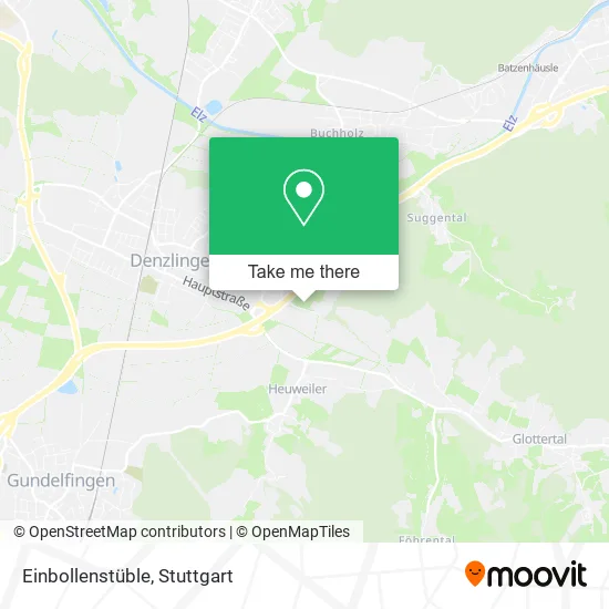 Карта Einbollenstüble