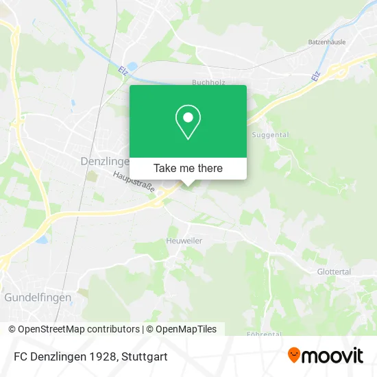 Карта FC Denzlingen 1928