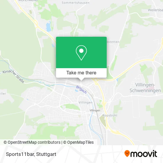 Карта Sports11bar