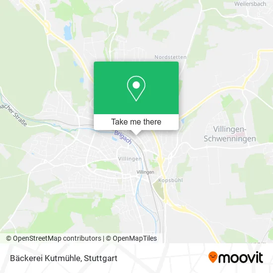 Карта Bäckerei Kutmühle