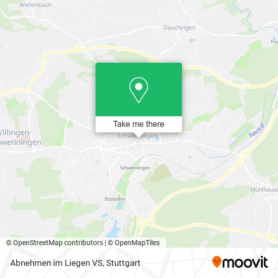 Карта Abnehmen im Liegen VS