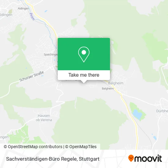 Карта Sachverständigen-Büro Regele