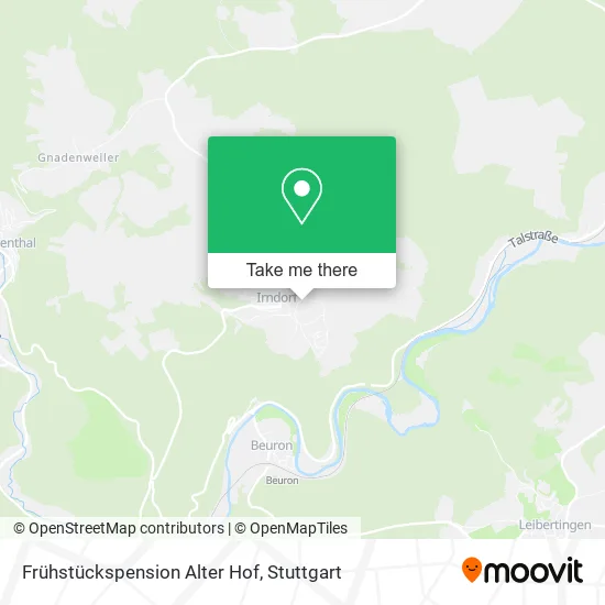 Карта Frühstückspension Alter Hof