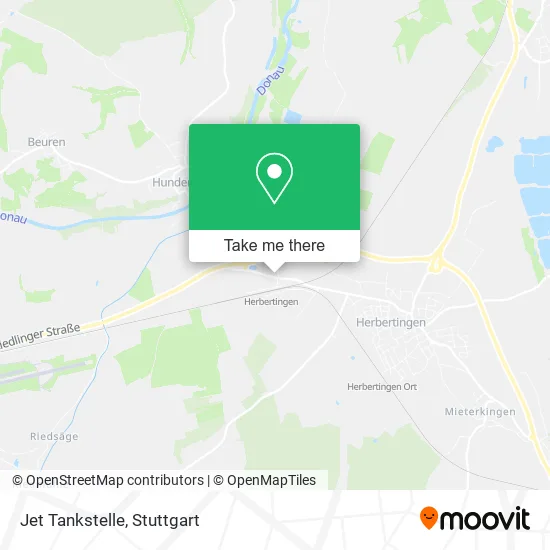 Карта Jet Tankstelle
