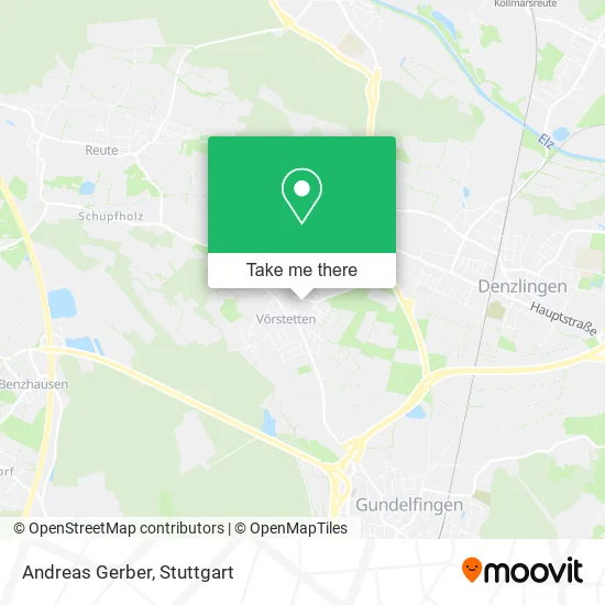 Карта Andreas Gerber