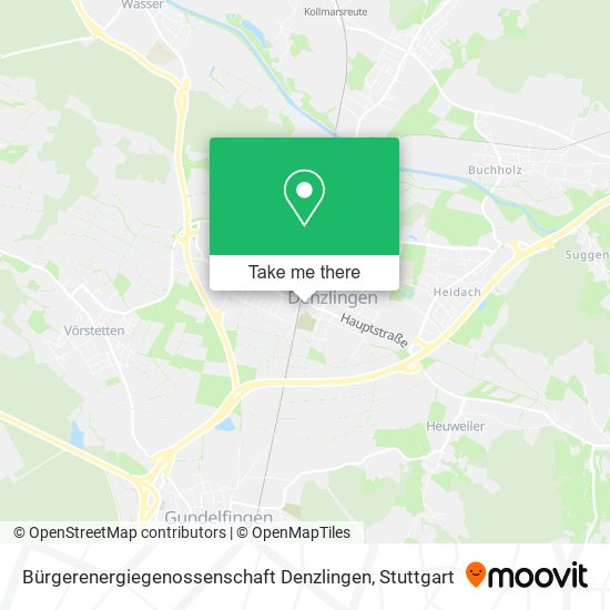 Bürgerenergiegenossenschaft Denzlingen map