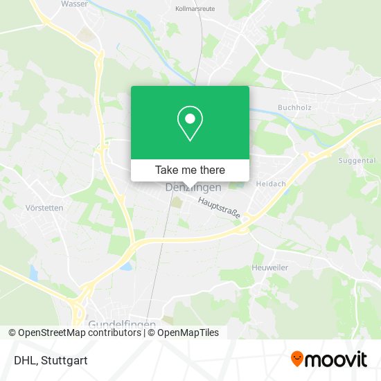 Карта DHL