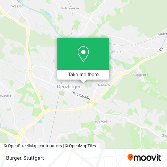 Карта Burger