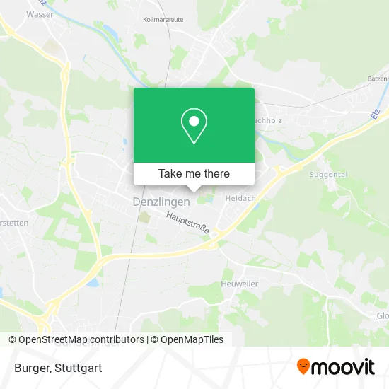 Карта Burger