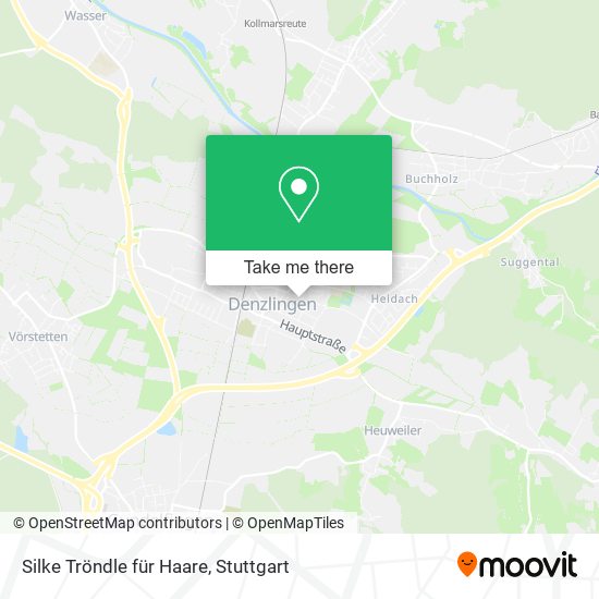 Карта Silke Tröndle für Haare