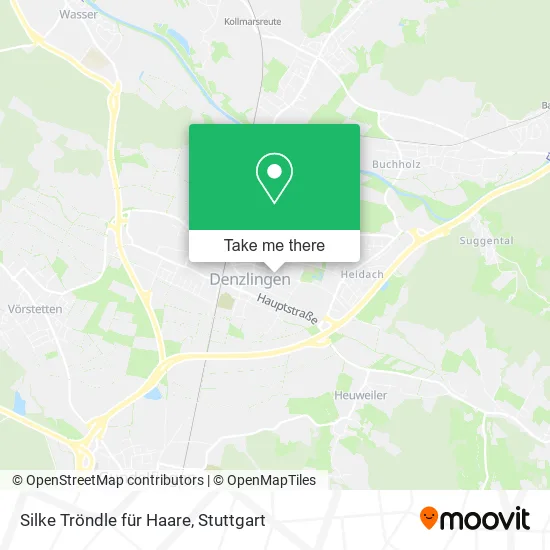 Карта Silke Tröndle für Haare