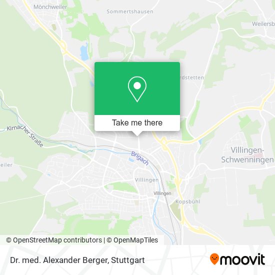 Dr. med. Alexander Berger map