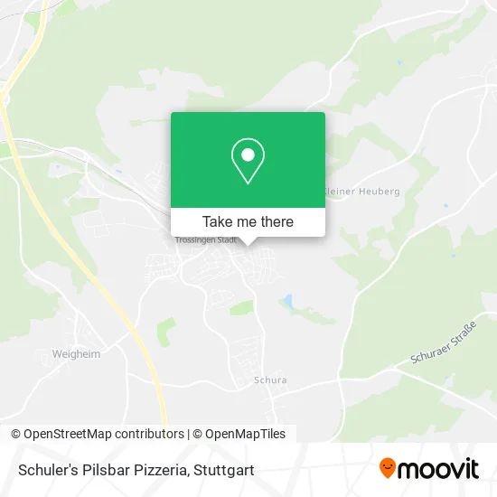 Карта Schuler's Pilsbar Pizzeria