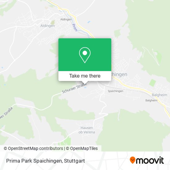 Prima Park Spaichingen map