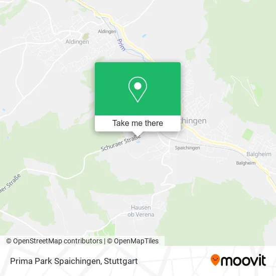 Карта Prima Park Spaichingen