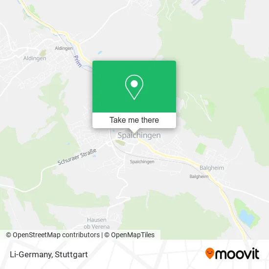 Карта Li-Germany