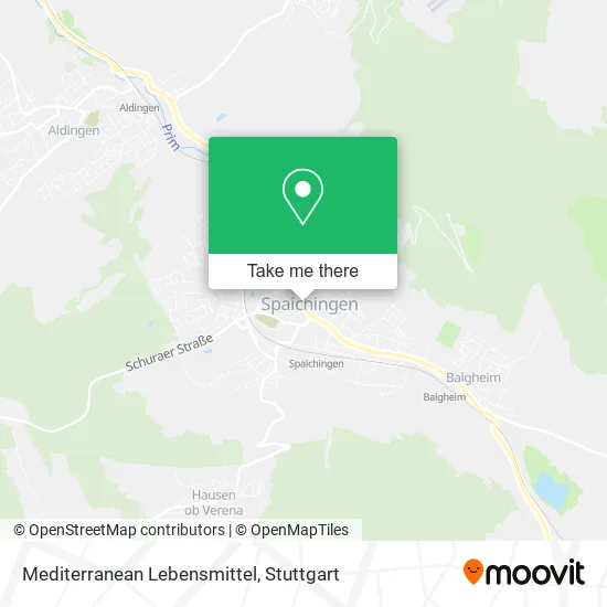 Карта Mediterranean Lebensmittel