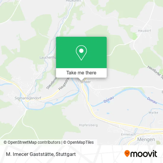 Карта M. Imecer Gaststätte