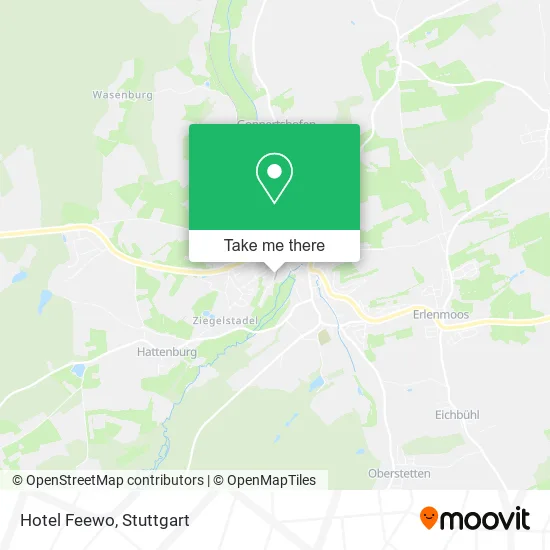 Карта Hotel Feewo