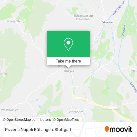 Карта Pizzeria Napoli Bötzingen