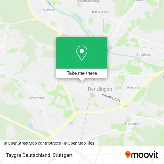 Карта Taygra Deutschland