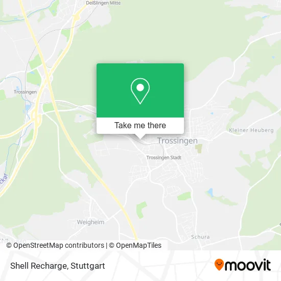 Shell Recharge map