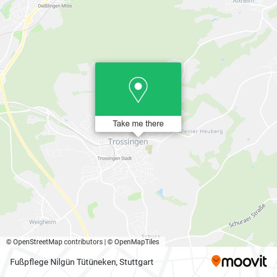 Fußpflege Nilgün Tütüneken map