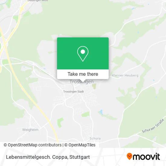 Карта Lebensmittelgesch. Coppa