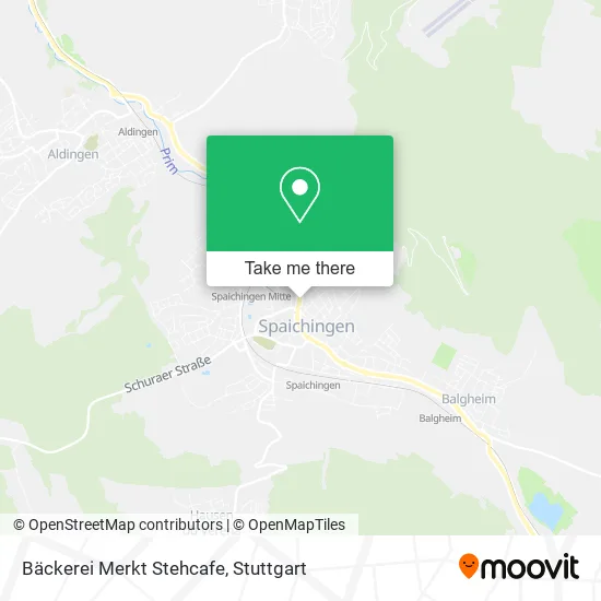 Карта Bäckerei Merkt Stehcafe