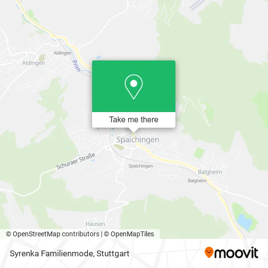 Карта Syrenka Familienmode