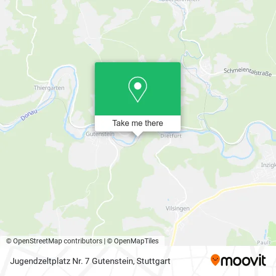 Карта Jugendzeltplatz Nr. 7 Gutenstein
