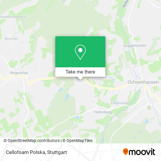 Карта Cellofoam Polska